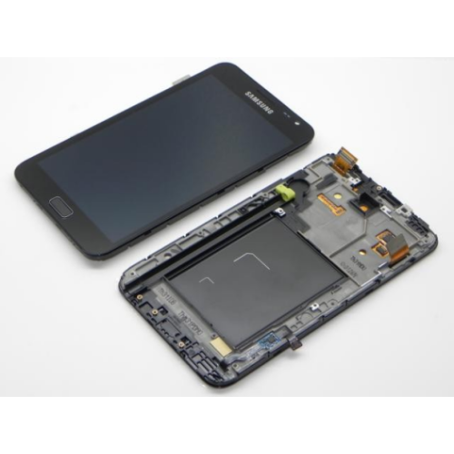 Οθόνη LCD Samsung GT-N7000 Galaxy Note με Μηχανισμό Αφής και μεταλικό πλαίσιο